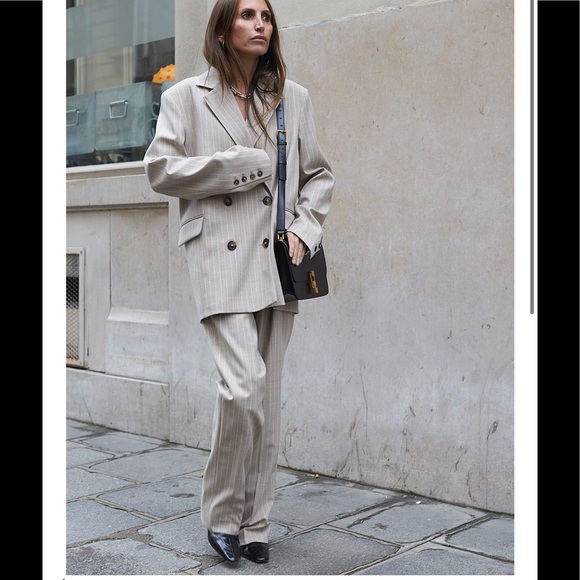 Loulou Studio Pants - NWOT LOULOU STUDIO Sulana Wool Blend Wide Leg Pants In Beige